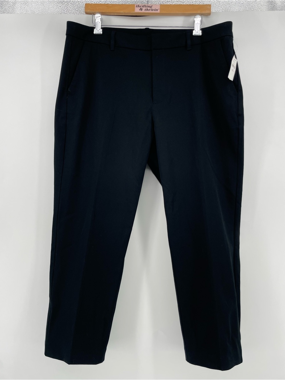 NEW GAP Women’s Dress Pants Trousers Black 16 Petite
